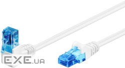 Патч-корд неекранований RJ45 UTP6a 2.0m,patch AWG25 1x90ё D=5.9mm Gold,білий (75.05.1537-10) (75.05.1537-10)