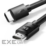 Кабель мультимедійний HDMI M to HDMI M 3.0m V2.0 4K Ugreen (40102)