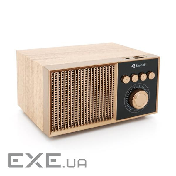 Колонка Kisonli G10 Bluetooth 5.0, 1х 5W, 1200mAh, &ge,90dB, USB / TF / BT / FM / AUX, D (G10RWd)