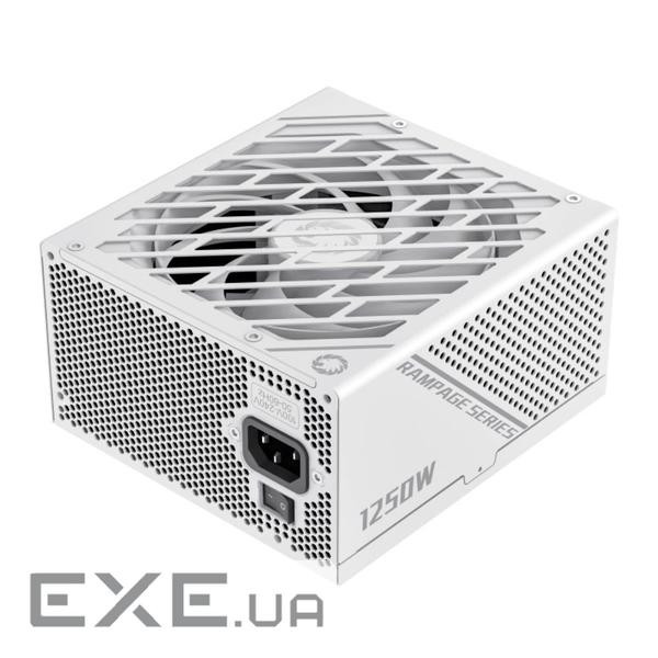 Блок живлення 1250W GAMEMAX GX-1250 Pro WT ATX3.0 PCIe5.0 White (GX-1250 PRO white)