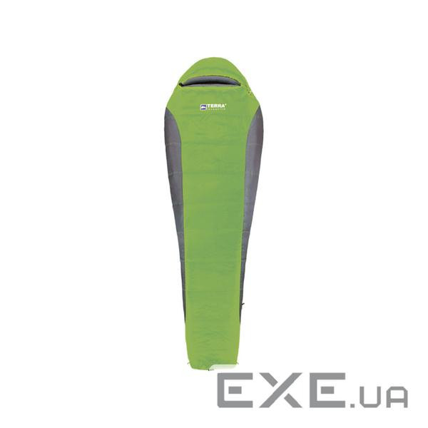 Спальный мешок Terra Incognita Siesta Regular 400 Right Grey/Green (4823081505372)