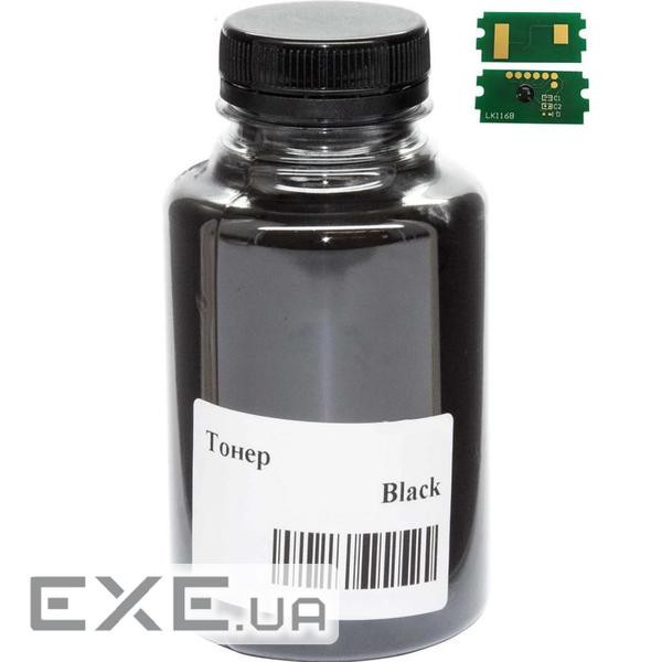 Тонер Kyocera TK-1200, 90г Black +chip AHK (3203742)