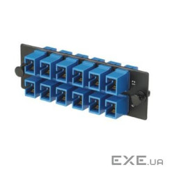 Панель с 12 симплекс SC модулями, OS1/OS2 Zirc (FAP12WBUSCZ)