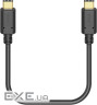 Кабель USB-С USB-C заряджання/синхронізації Hama 1,5м, чорний (00086409) (00086409)
