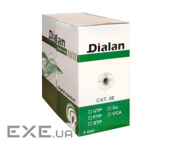 Кабель КПВ 4*2*0,50 (200МГц UTP-cat.5E), DL( CU), ізоляція ПВХ, для внутр. роб (IDL305PVCUTP-4p-200) (IDL305PVCUTP-4p-20