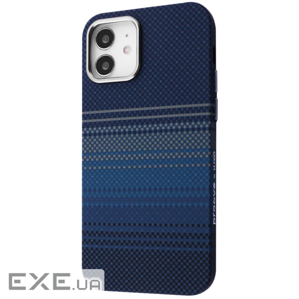Чехол Proove Gleam Case with Magnetic Ring iPhone 12/12 Pro blue stripes (64717 blue stripes)