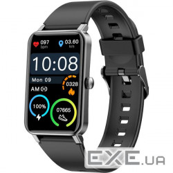 Смарт-годинник Globex Smart Watch Fit (Black) (Fit Black)