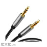 Кабель мультимедійний 3.5mm M to 3.5mm M 0.5m AV119 black Ugreen (10732)