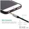 Кабель мультимедійний 3.5mm M to 3.5mm M 0.5m AV119 black Ugreen (10732)