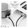 Кабель мультимедійний 3.5mm M to 3.5mm M 0.5m AV119 black Ugreen (10732)