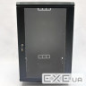 Шафа 19", 18U, 600х600х907мм (Ш*Г*В), акрилове скло, чорний (UA-MGSWA186B)