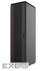 Шафа напольна Mirsan GTV 19" 42U 600x1000, RAL 9005 (MR.GTV42U61DE.01)