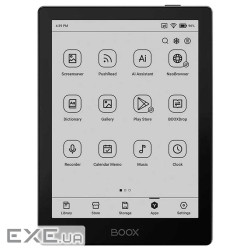 Электронная книга BOOX Go 6, 6" (1448 x 1072) E Ink Carta 1300, с подсветкой, ОЗУ 2 ГБ, 3 (BOOX_Go6)