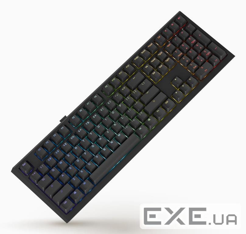 Клавіатура бездротова Ducky One X Wireless магнітні перемикачі, чорний (ON2408AST3-DAUSPDOECL1AS1)