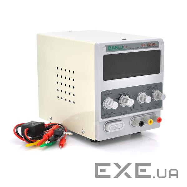 Блок живлення з цифровою індикацією BAKKU BK 1502D+ BAKKU BK 1502D+