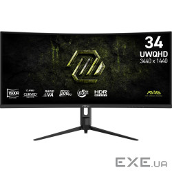 Монітор 34" MAG 342CQRF E20 MSI