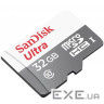 Карта пам'яті SanDisk 32GB microSDHC C10 UHS-I R100MB/s Ultra (SDSQUNR-032G-GN3MN)