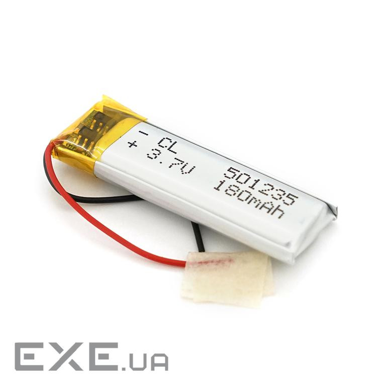 Літій-полімерний акумулятор 5*12*35mm (Li-ion 3.7В 150мА&middot,год) (501235) ) (501235)