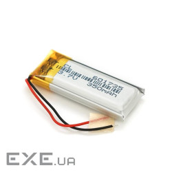 Літій-полімерний акумулятор 6*17*35mm (Li-ion 3.7В 350мА&middot,год) (601735) ) (601735)
