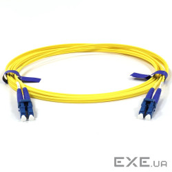 Патчкорд LC/UPC-LC/UPC SM 1м Duplex Slim (UPC-1LCLC(SM)D(ON)S)