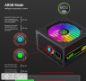 Блок живлення 700W, 80+ Bronze, fan 120mm PCIe 5. 1 & ATX3.1, Native 12V-2x6 OPP/OV (VP 700S BK-RGB)