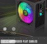 Блок живлення 700W, 80+ Bronze, fan 120mm PCIe 5. 1 & ATX3.1, Native 12V-2x6 OPP/OV (VP 700S BK-RGB)
