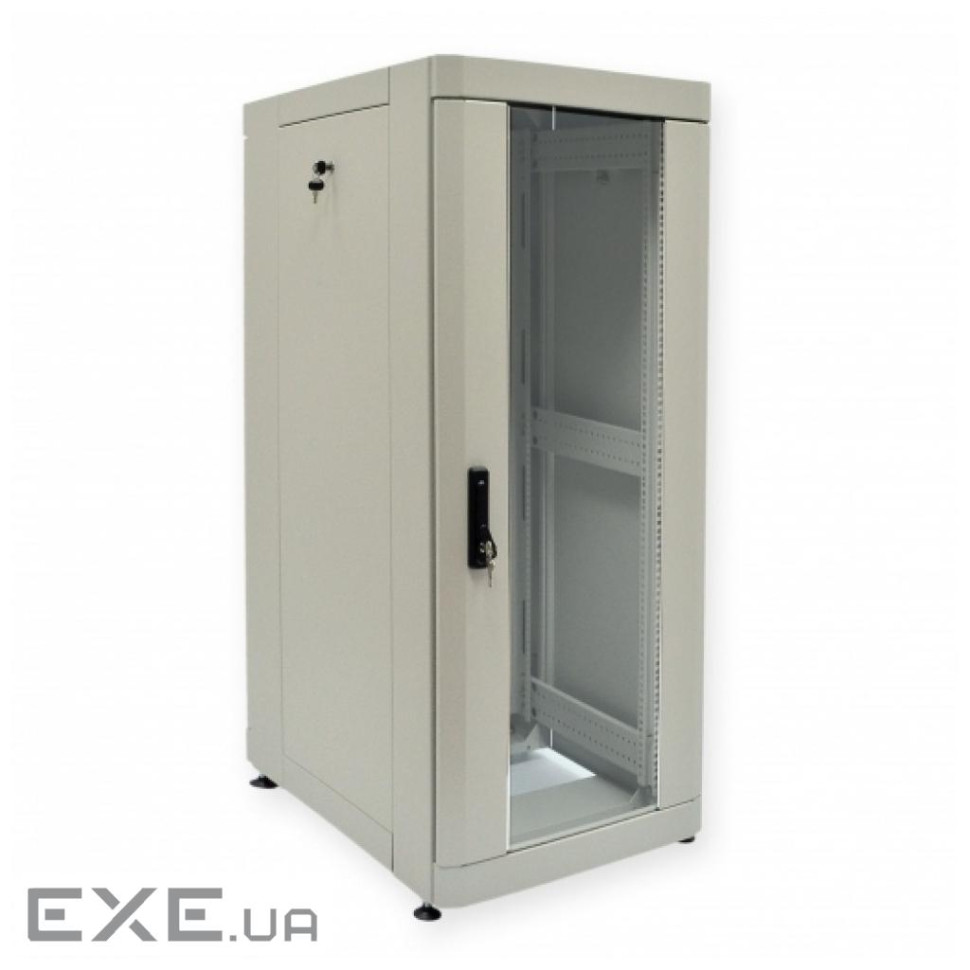 Шафа напольна GEAR 33U 19" 600x600 мм, PREMIUM, grey (GWMSN-33U-600-600G)