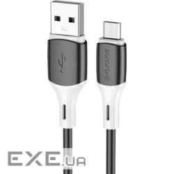 Кабель BOROFONE BX79 Silicone USB to Micro-USB 1м Black (BX79MB)