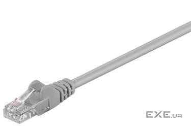 Патч-корд неекранованій RJ45 UTP5e 0.25m,patch AWG28 D=4.5mm Gold Protect,сірий (75.06.8611-10)
