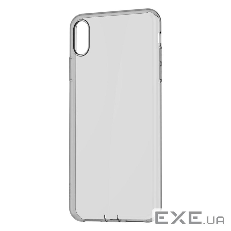Чехол Baseus для iPhone Xs Max Simplicity Прозрачный Черный (ARAPIPH65-A01)