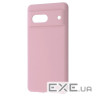 Чохол WAVE Full Silicone Cover Google Pixel 7a pink sand (55333 pink sand)