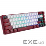 Клавіатура бездротова MOTOSPEED BK67 Longhua Red Switch Red (MTBK67RMR)