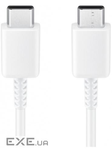 Дата кабель USB-C to USB-C 1.0m white Samsung (EP-DA705BWRGRU)