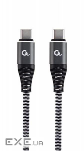 Дата кабель USB-C to USB-C 1.5m USB 2.0 100W Cablexpert (CC-USB2B-CMCM100-1.5M)