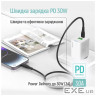 Дата кабель USB-C to Lightning 1.0m PD30W textured PVC black ColorWay (CW-CBPDCL094-BK)