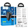 Зарядний пристрій HOCO CS21A Rich USB QC3.0 + cable USB to Micro 5P Black (6942007609890)