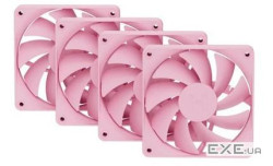 Набір вентиляторів HYTE FA12 PWM FAN (4-PACK) STRAWBERRY MILK (FAN-HYTE-FA12-SM-4)