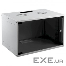 Шафа настінна Mirsan SOHO 7U 19" 535x400, RAL 7035 (MR.SOH07U40DE.02)
