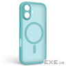 Чохол до мобільного телефона Armorstandart Lush MagCase Apple iPhone 17 Turquoise (ARM87487)