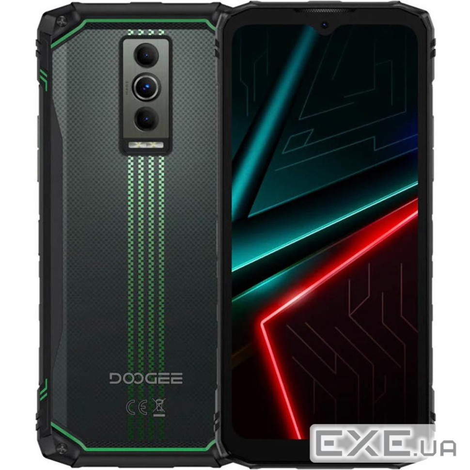 Смартфон Doogee Blade 10 Energy 6.56 4/128ГБ, 2SIM, 6150мА год, зелений (6923740271322)