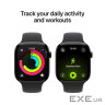 Смарт-годинник Apple Watch Series 11 GPS 46mm Jet Black Aluminium Case with Black Sport (MEUX4RK/A)