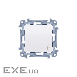 Вимикач Simon 1х, білий (CW7.01/11)