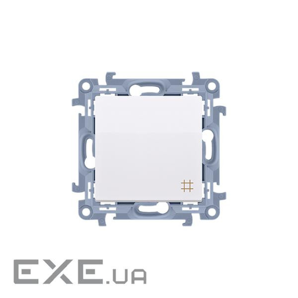 Вимикач Simon 1х, білий (CW7.01/11)