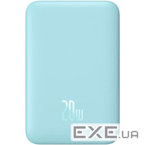 Повербанк MagSafe BASEUS Magnetic Mini Wireless Fast Charge Power Bank 20W 10000mAh Blu (PPCX030003)