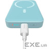 Повербанк MagSafe BASEUS Magnetic Mini Wireless Fast Charge Power Bank 20W 10000mAh Blu (PPCX030003)