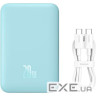 Повербанк MagSafe BASEUS Magnetic Mini Wireless Fast Charge Power Bank 20W 10000mAh Blu (PPCX030003)