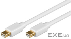 Кабель DisplayPort mini to DisplayPort mini M/ M 2.0m, 4K@60Hz D=5.0mm Gold (75.05.2851-10)