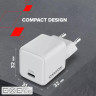 Зарядний пристрій Canyon CU20C GaN 20W 1xPD EU White (CNS-CUW20C)