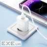 Зарядний пристрій BOROFONE BA82A Platinum USB-C PD25W White (6941991112256)