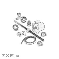 Ролик Xerox Phaser 3610/WC 3615 VL B400/B405/604K78370/ 604K78371 гумові нас. 3 шт. AHK (70263560)